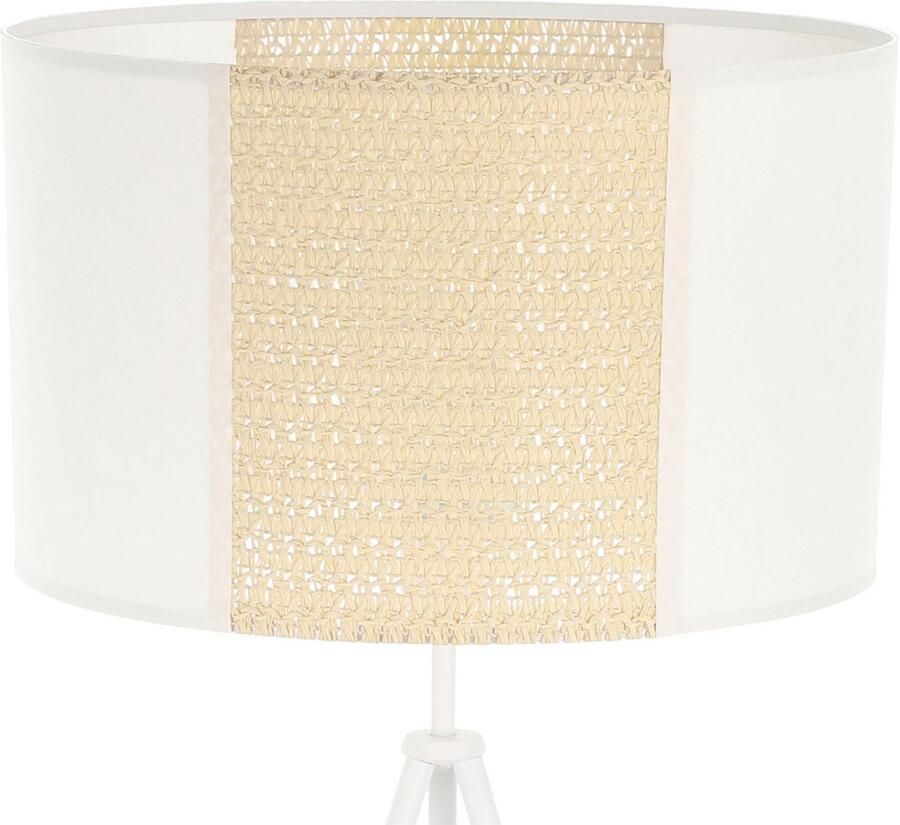 EGLO Staande lamp Arnhem Vloerlamp in wit van staal excl. E27 1X40W (1 stuk) - Foto 2