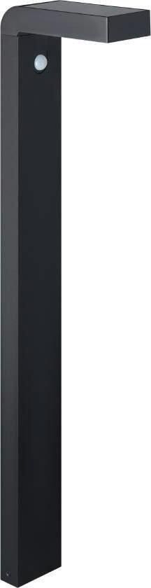 EGLO Staande lamp BARACCONI Stehlampe Alu Kunststoff IP44 Solar Außenlampe Lampe Buitenlamp met grondpen bewegingssensor zonne-energie downlight IP44 (1 stuk) - Foto 6