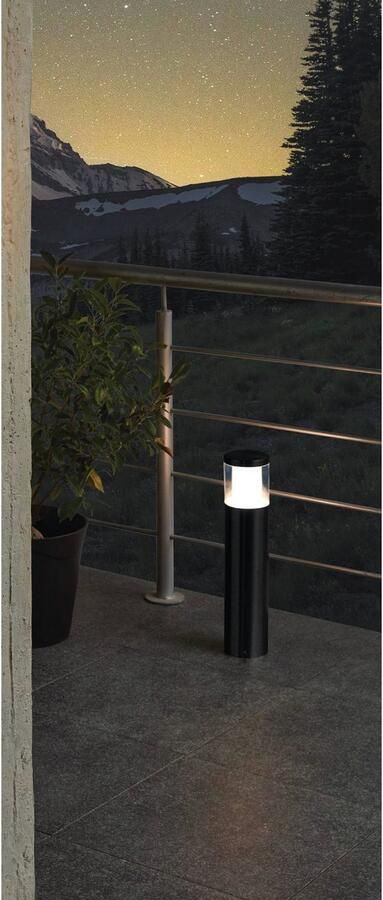 EGLO Staande lamp BASALGO-Z vloerlamp buitenverlichting zwart IP44 ZigBee 3.0 App spraakbesturing Alexa ‎‎112x110x470cm excl. afstandsbediening (1 stuk) - Foto 6