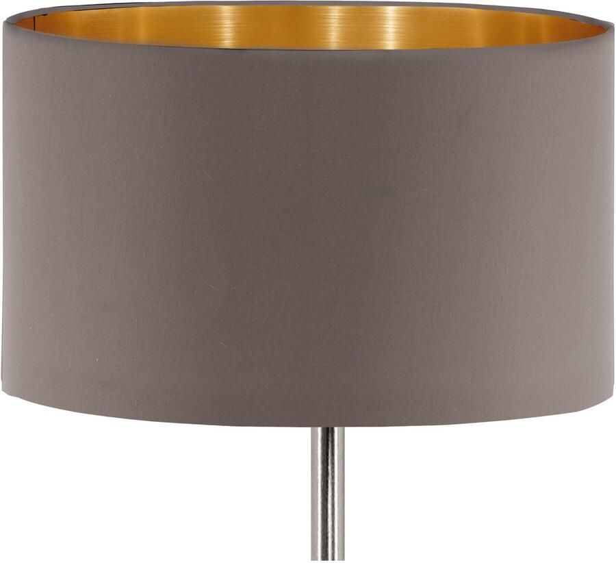 EGLO Maserlo Vloerlamp E27 151 cm Grijs Cappucino Goud - Foto 2