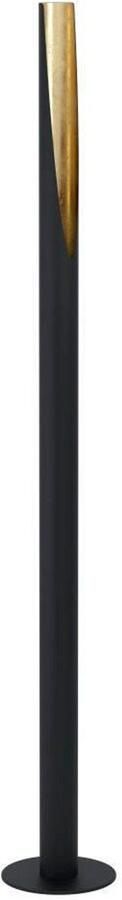 EGLO Staande ledlamp BARBOTTO zwart goudkleur ø6 x h137 cm inclusief 1x gu10 (elk 4 5w) warmwit - Foto 10