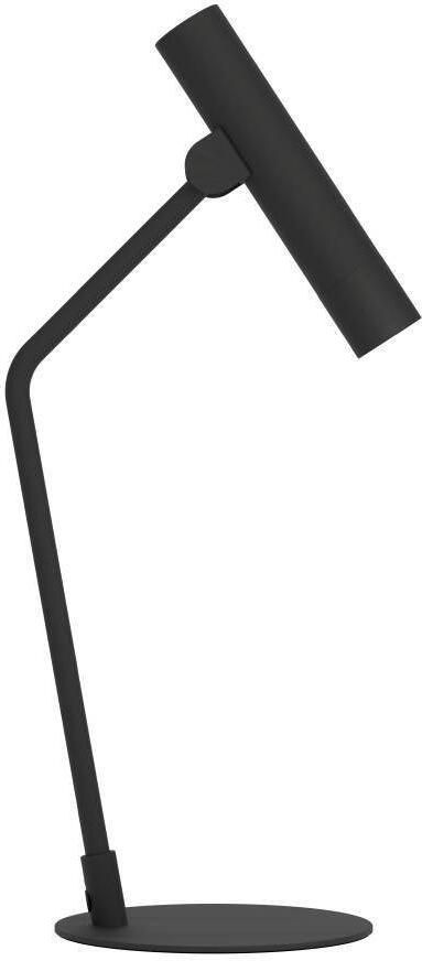 EGLO Tafellamp ALMUDAINA Tischlampe Stahl IP20 Schreibtischlampe Bürolampe Lampe Nachttafellamp metaal in zwart slaapkamer en woonkamer lamp (1 stuk) - Foto 4