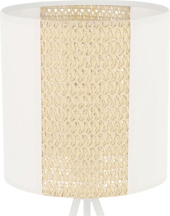 EGLO Tafellamp Arnhem Tafel lamp in wit van staal excl. E27 40W (1 stuk) - Foto 3