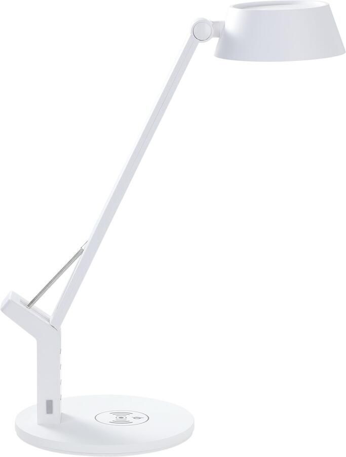 EGLO Tafellamp BANDERALO Bureaulamp draadloze laadfunctie Tafellamp 4 8W warmwit koudwit inductielaadvlak CCT (1 stuk) - Foto 5