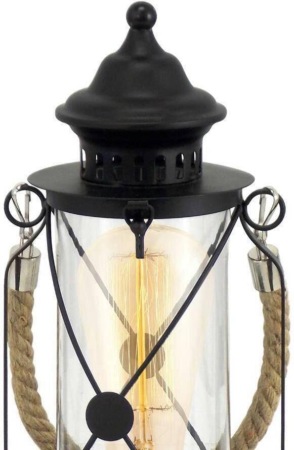 EGLO tafellamp Bradford zwart Leen Bakker - Foto 5