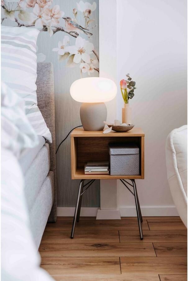 EGLO Tafellamp CAHUAMA Tafel lamp in bruin van keramiek excl. E27 40W (1 stuk)