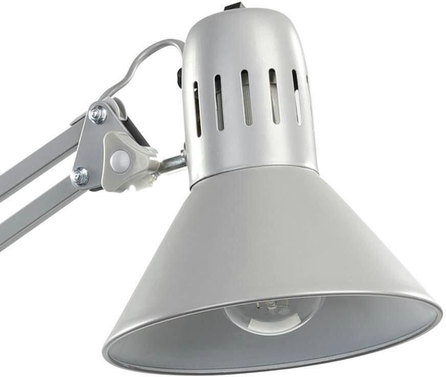 EGLO Tafellamp FIRMO klemlamp excl. lamp E27 met schroefklem Klem lamp vintage industrieel retro bureau lamp E27 fitting - Foto 4