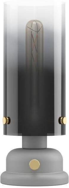 EGLO Tafellamp GARGRAVE Tafellamp woonkamerlamp metaal en rookglas nachttafellamp (1 stuk) - Foto 4