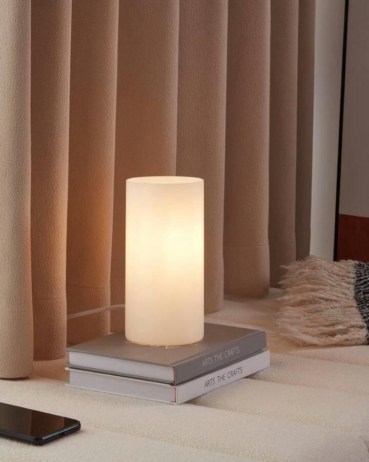EGLO Tafellamp GEO tafellamp opaal-matte glas schakelaar aan de kabel minimalistisch - Foto 2