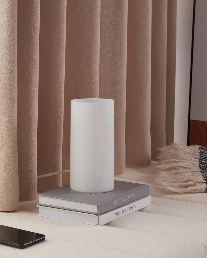 EGLO Tafellamp GEO tafellamp opaal-matte glas schakelaar aan de kabel minimalistisch - Foto 3