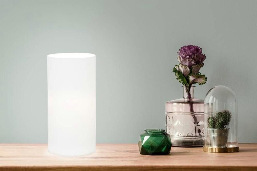 EGLO Tafellamp GEO tafellamp opaal-matte glas schakelaar aan de kabel minimalistisch - Foto 7