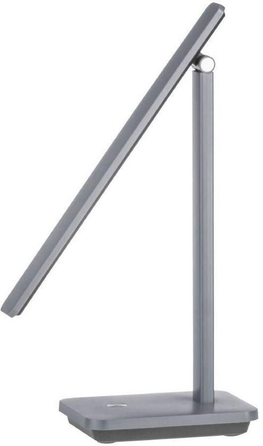 EGLO Tafellamp INIESTA LED Tafellamp Touchsensor dimbaar USB Nachttafellamp touch dimbaar USB-oplaadfunctie grijs en zwart (1 stuk) - Foto 4