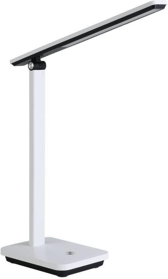 EGLO Tafellamp INIESTA LED Tafellamp Touchsensor dimbaar USB Nachttafellamp touch dimbaar USB-oplaadfunctie wit en zwart (1 stuk) - Foto 5