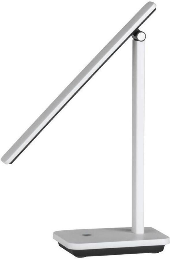 EGLO Tafellamp INIESTA LED Tafellamp Touchsensor dimbaar USB Nachttafellamp touch dimbaar USB-oplaadfunctie wit en zwart (1 stuk) - Foto 4