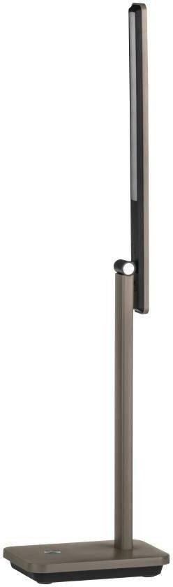 EGLO Tafellamp INIESTA Tischlampe Kunststoff IP20 Schreibtischlampe LED Lampe Tafellamp touch dimbaar USB oplaadfunctie cappuccino en zwart (1 stuk) - Foto 5