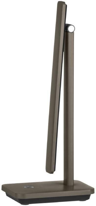 EGLO Tafellamp INIESTA Tischlampe Kunststoff IP20 Schreibtischlampe LED Lampe Tafellamp touch dimbaar USB oplaadfunctie cappuccino en zwart (1 stuk) - Foto 4