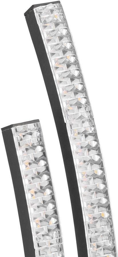 EGLO Tafellamp LEJIAS Tafellamp in zwart van staal 8W warmwit (1 stuk)