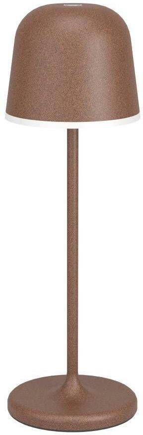 EGLO Tafellamp MANNERA Nachttafellamp touch dimbaar draadloos tafellamp USB-poort IP54 (1 stuk) - Foto 5