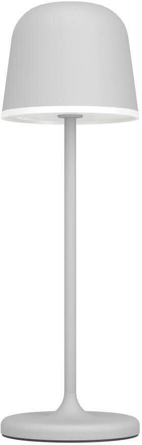 EGLO Tafellamp MANNERA Nachttafellamp touch dimbaar tafellamp in grijs en wit IP54 (1 stuk) - Foto 4