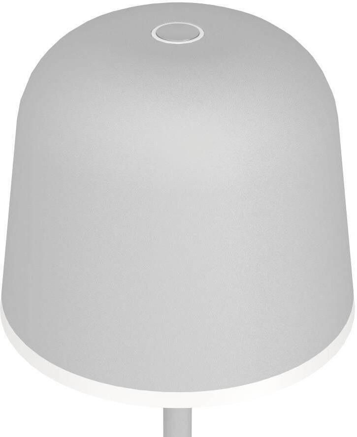 EGLO Tafellamp MANNERA Nachttafellamp touch dimbaar tafellamp in grijs en wit IP54 (1 stuk) - Foto 2