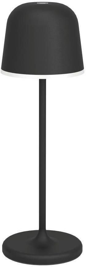 EGLO Tafellamp MANNERA Nachttafellamp touch dimbaar tafellamp in zwart en wit IP54 (1 stuk) - Foto 5