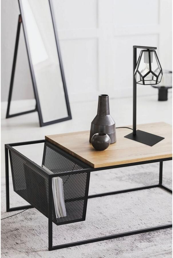 EGLO Tafellamp MARDYKE Tafel lamp in zwart van staal excl. E27 40W (1 stuk) - Foto 2