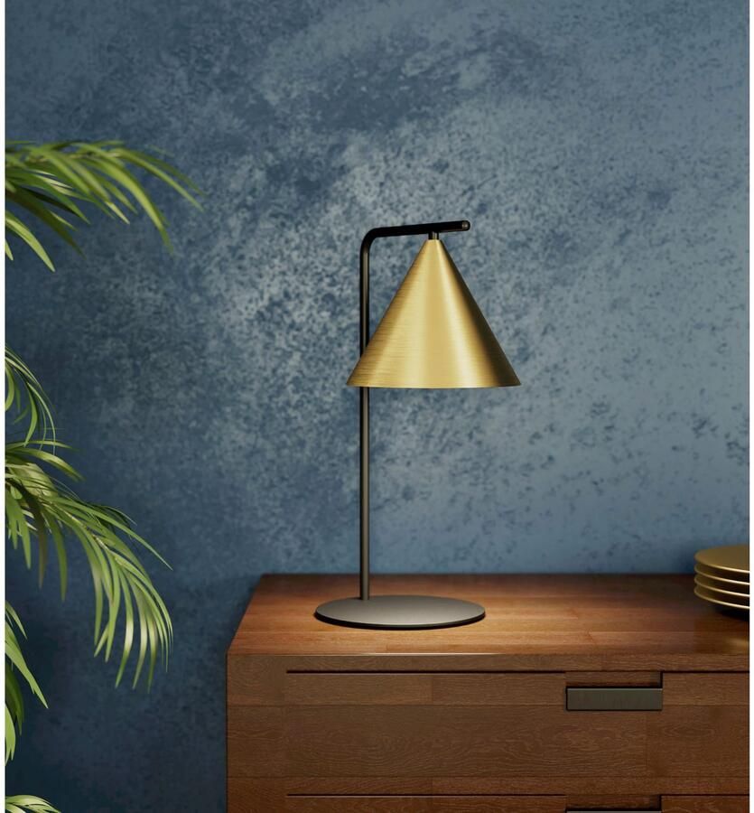 EGLO Tafellamp NARICES Tafel lamp in zwart van staal excl. E27 40W (1 stuk) - Foto 2