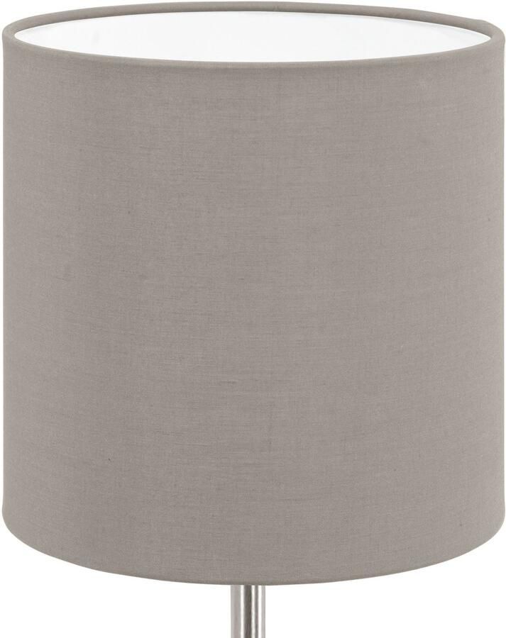 EGLO Pasteri Tafellamp E27 Staal;Textiel Taupe - Foto 3