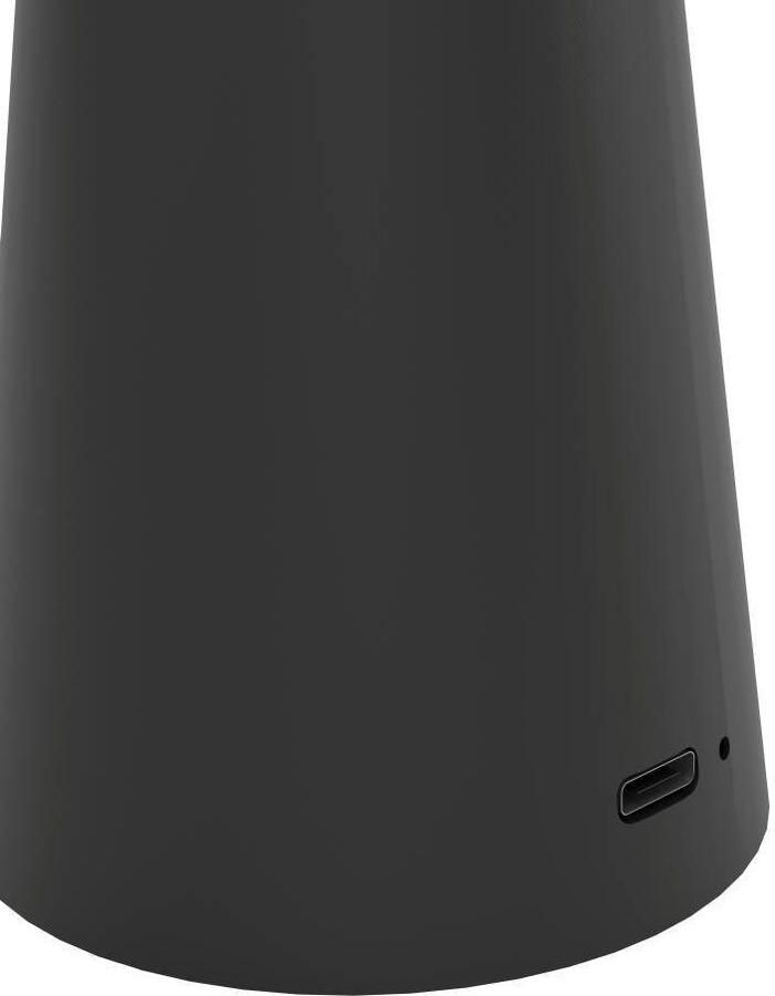 EGLO Tafellamp Piccola dimmbare nachttafellamp metaal in zwart lamp voor balkon ip54 (1 stuk) - Foto 4