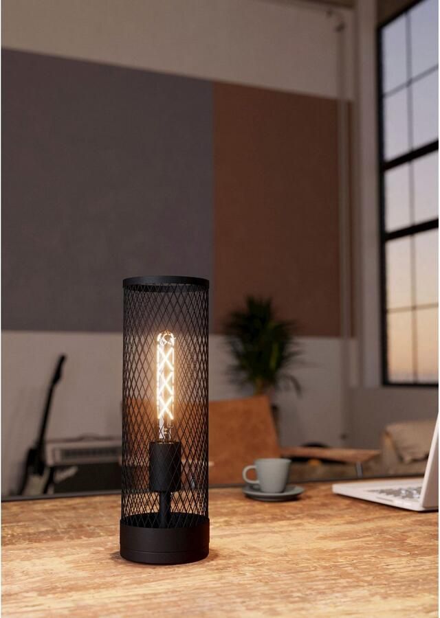 EGLO Tafellamp REDCLIFFE Tafellamp nachttafellamp woonkamerlamp lamp met schakelaar (1 stuk) - Foto 2