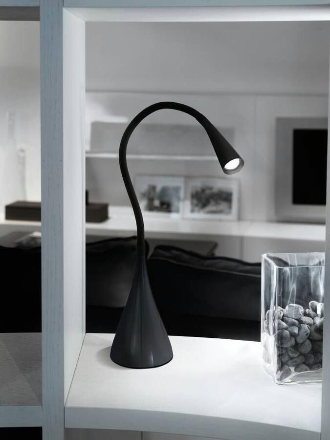 EGLO Tafellamp SNAPORA Tafellamp kunststof en aluminium bureaulamp (1 stuk) - Foto 4