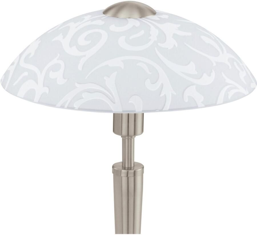 EGLO Tafellamp SOLO Tischlampe Stahl und Glas E14 IP20 Schreibtischlampe Lampe - Foto 2