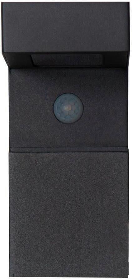 EGLO Wandlamp BARACCONI Wandlampe Alu Kunststoff IP44 Solar Außenlampe Lampe Solar lamp met bewegingssensor schemerschakelaar solar zwart IP44 (1 stuk) - Foto 8