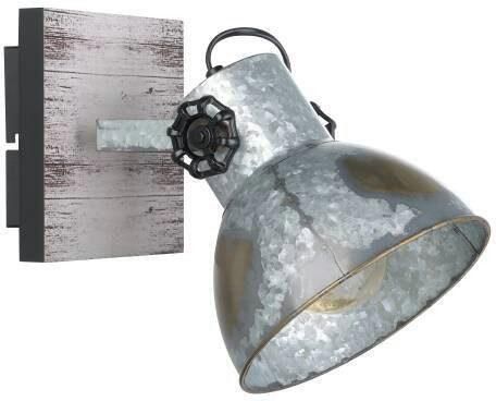 EGLO wandlamp Barnstaple bruin zwart grijs Leen Bakker - Foto 10