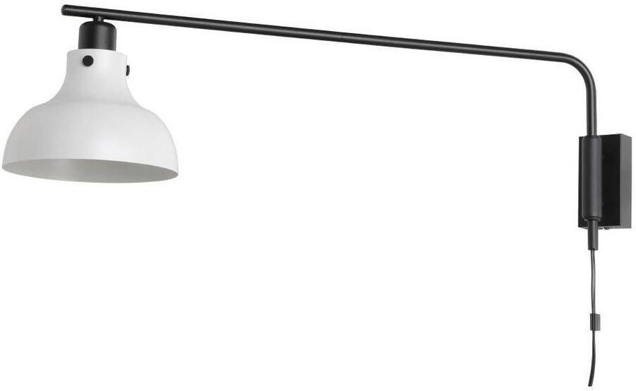 EGLO Wandlamp MATLOCK Wandlamp met draaibare arm van metaal in grijs en zwart E27 fitting (1 stuk) - Foto 4
