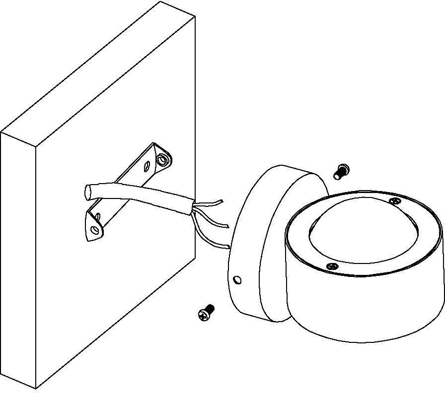 EGLO Wandlamp ONO 2 Wandlampe Alu und Kunststoff IP20 Wohnzimmerlampe Flurlampe - Foto 3