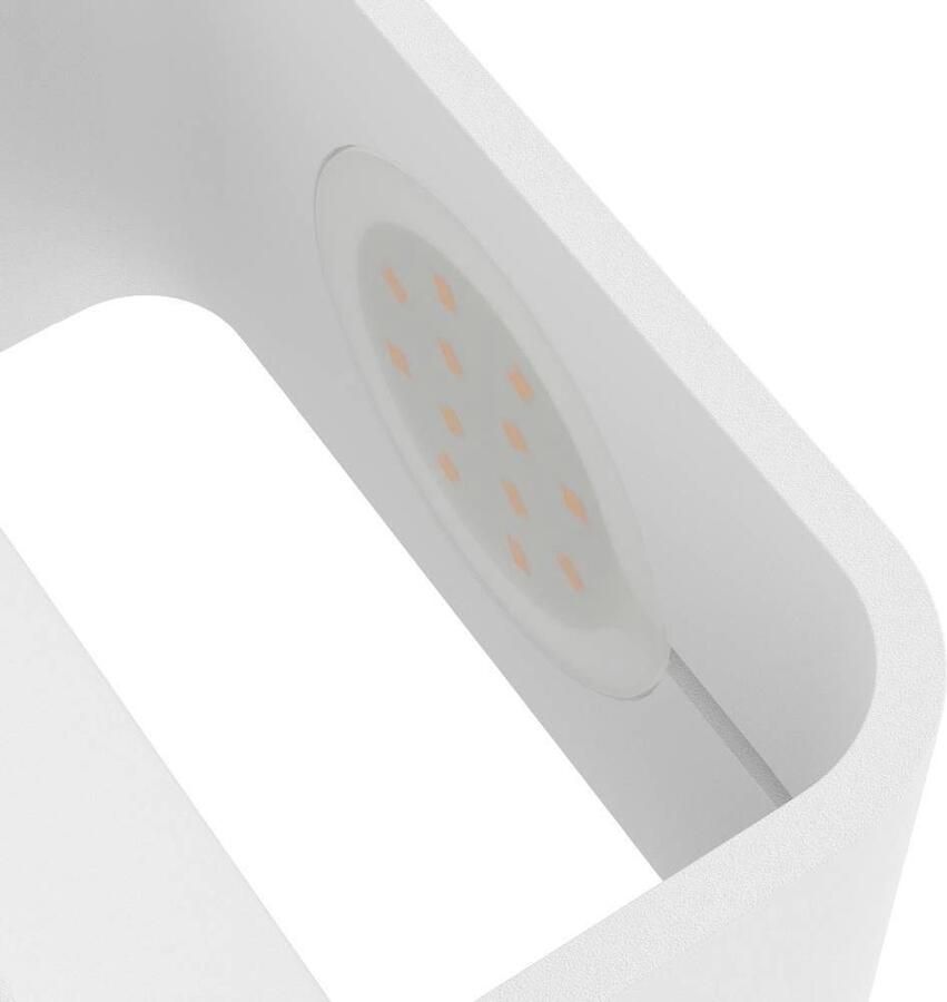 EGLO Wandlamp SANIA 4 wandlamp wandspot ganglamp wit LED modern (1 stuk)