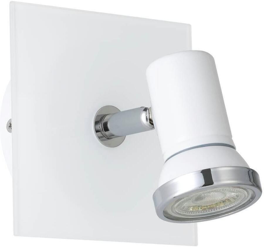 EGLO Wandlamp TAMARA wandlamp badkamerlamp spot wit chroom GU10 IP44 - Foto 2