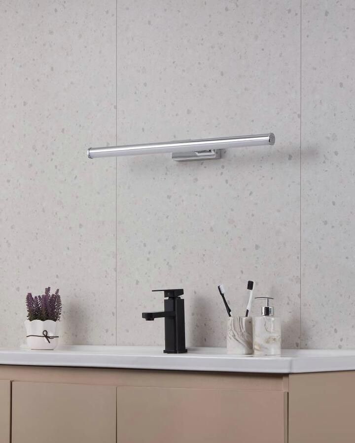 EGLO Wandlamp VADUMI spiegel lamp badkamer lamp LED chroom wit IP44 - Foto 2