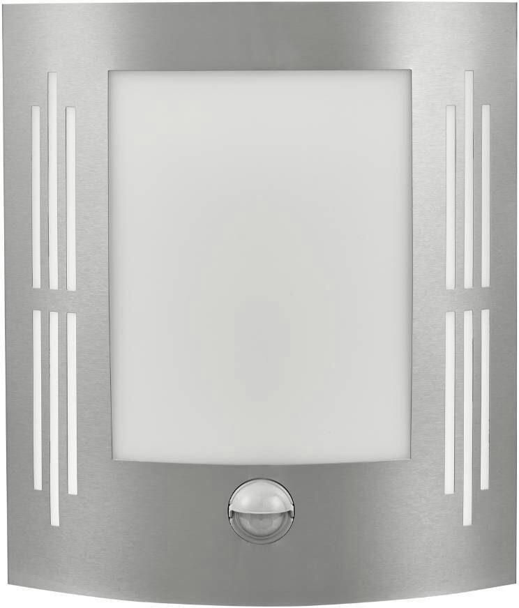 EGLO Wandlamp voor buiten CITY wandlamp buitenverlichting roestvrij staal excl. lichtbron (1 stuk) - Foto 2