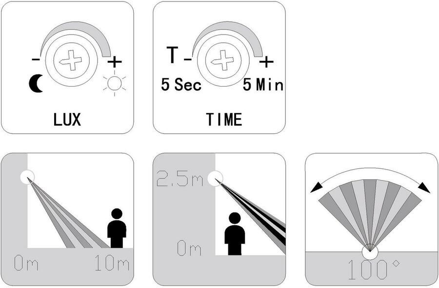 EGLO Wandlamp voor buiten NAVEDO wandlamp buitenverlichting zwart zilver-patina klassiek (1 stuk) - Foto 2