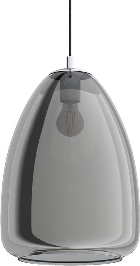 EGLO Hanglamp ALOBRASE chroom ø30 x h110 cm hanglamp eettafellamp keuken - Foto 6