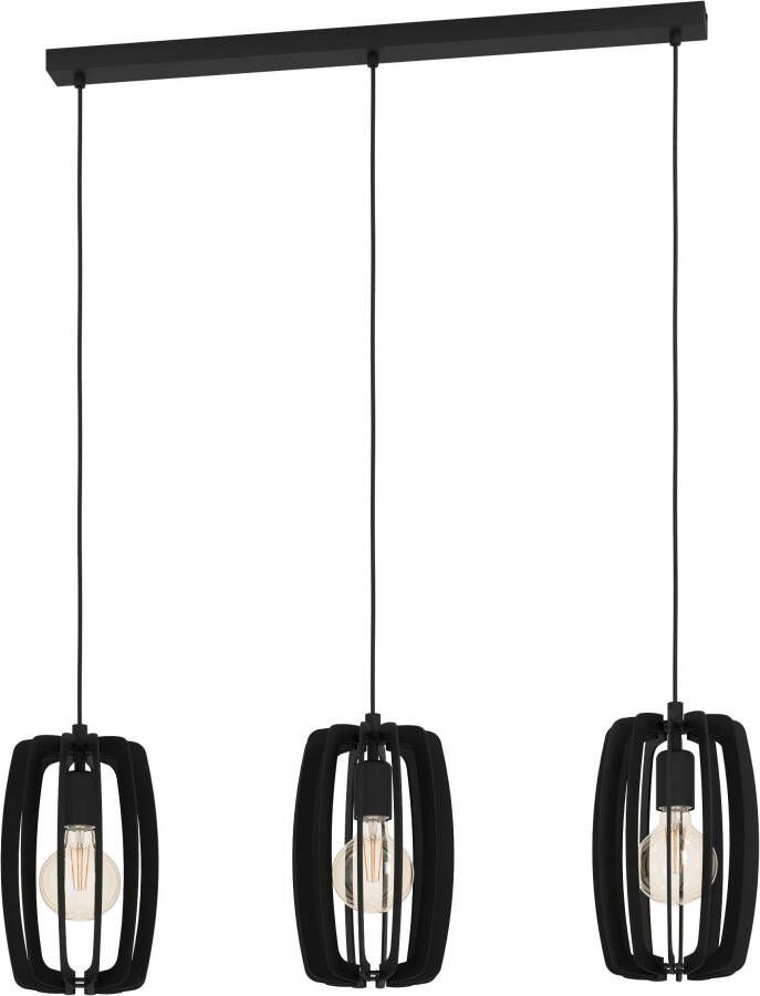 EGLO Bajazzara Hanglamp E27 89 cm Zwart - Foto 2