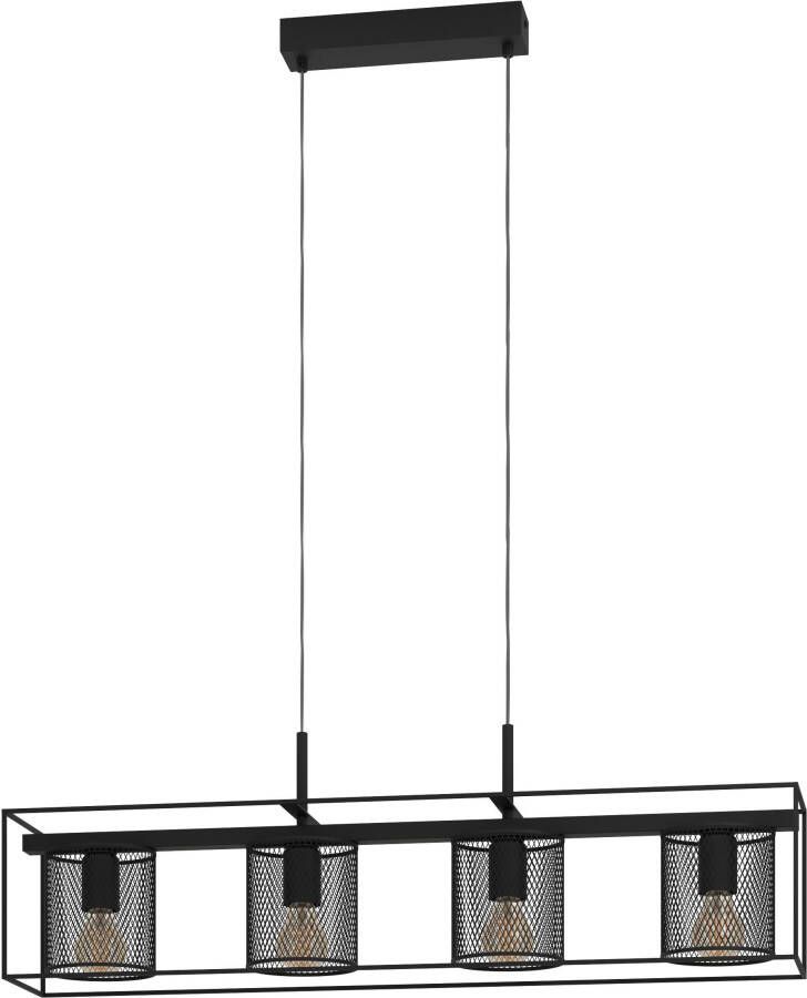 EGLO  Catterick Hanglamp - E27 - 91 cm - Zwart - Foto 5