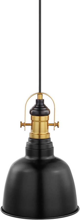 EGLO hanglamp Gilwell zwart bronskleurig - Foto 5