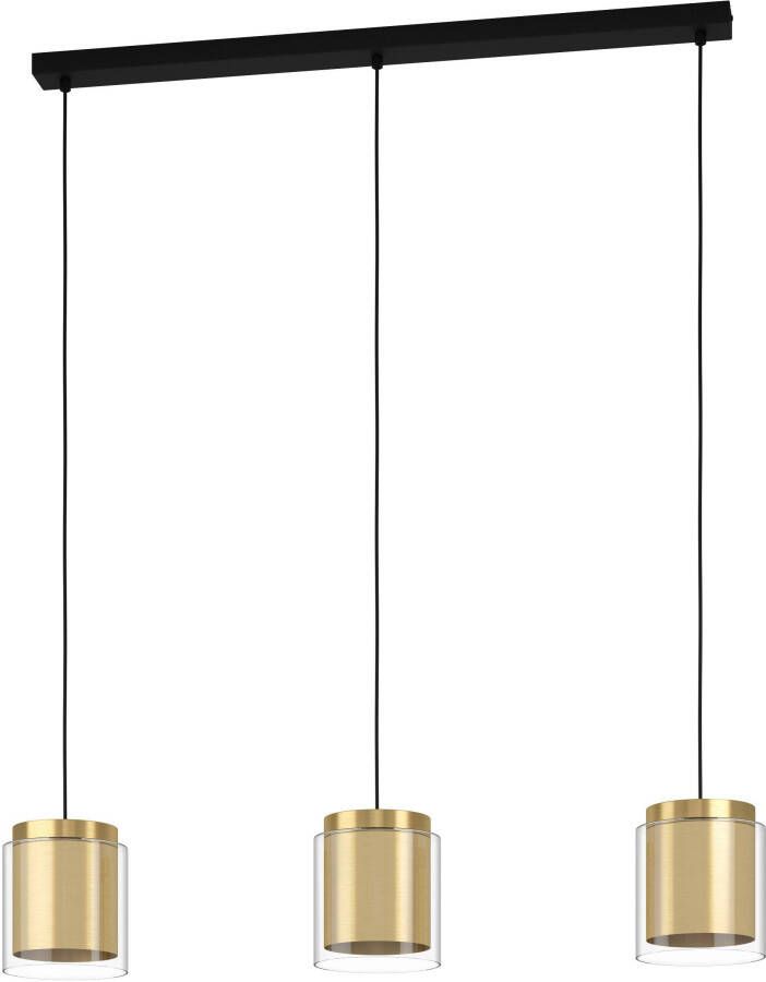 EGLO Lagunitas Hanglamp E27 91 cm Zwart Geelkoper Goud