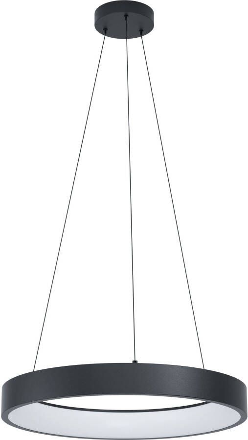 EGLO  connect.z Marghera-Z Smart Hanglamp - Ø 60 cm - Zwart Wit - Instelbaar RGB & wit licht - Dimbaar - Zigbee - Foto 2