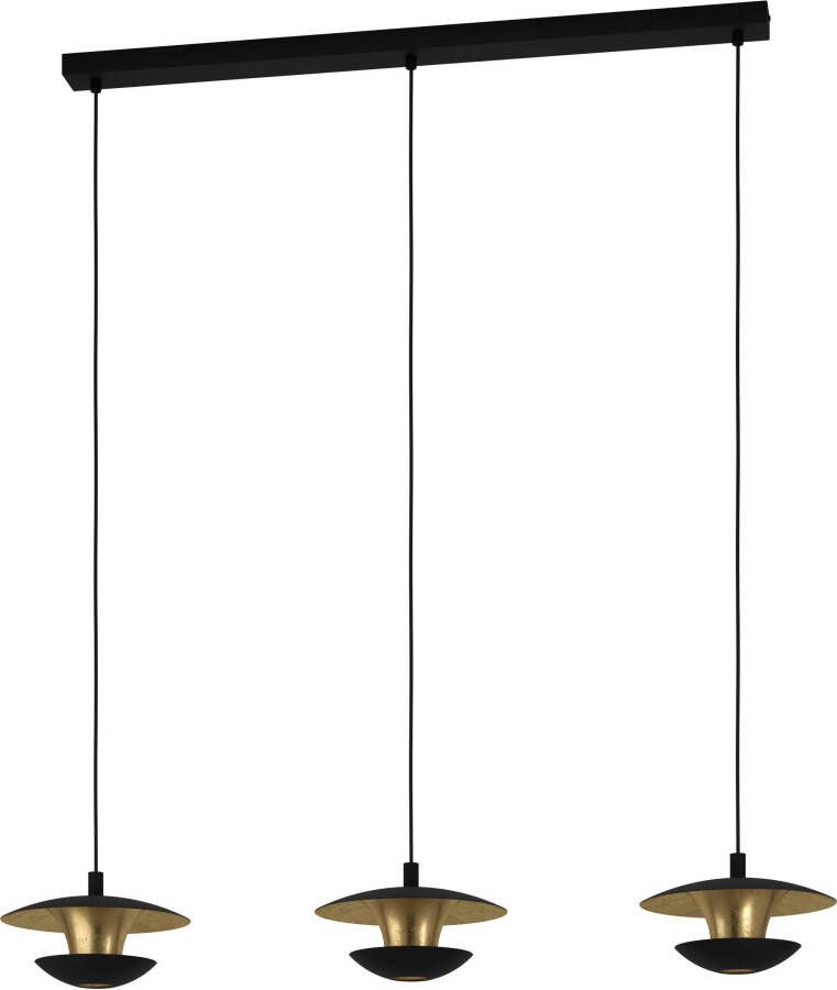 EGLO  Nuvano Hanglamp - GU10 - 98 5 cm - Zwart Goud - Foto 4