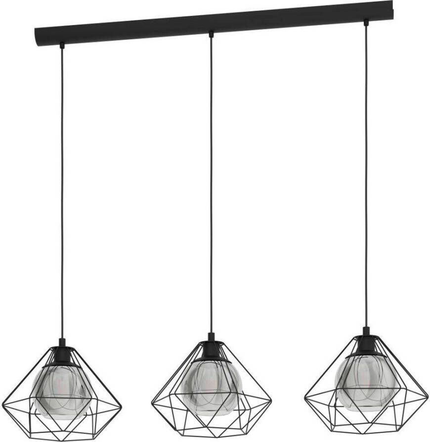 EGLO  Vernham - Hanglamp - E27 - 114 5 cm - Zwart - Foto 1