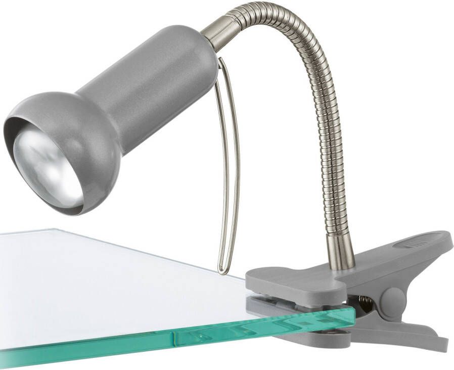 EGLO Klemlamp FABIO klemspot excl. lamp E14 met klem kantoor Klem lamp leeslamp schakelaar flexibele lampen hals hoogte: 30cm - Foto 4